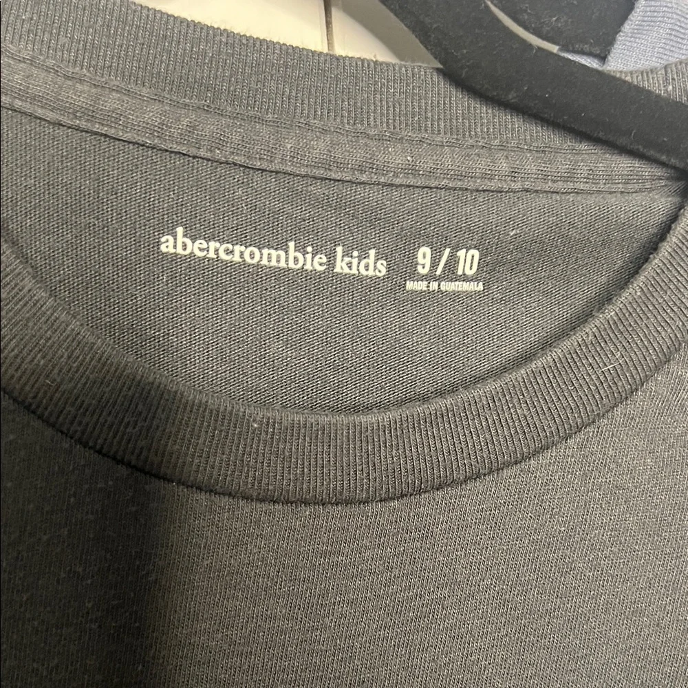 2 Abercrombie Kids Boys T-Shirts Size 9/10 Graphic & Raglan Tee